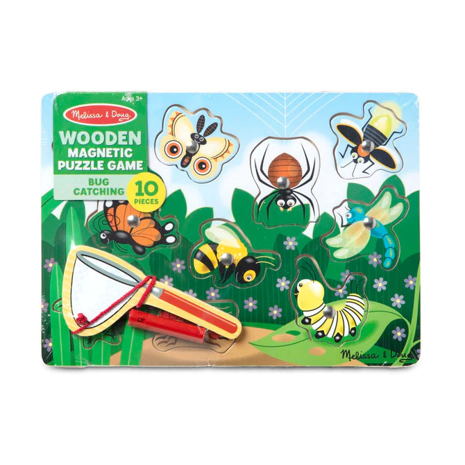 Melissa & Doug - Bug-Catching Magnetic Puzzle Game – Gifts on First