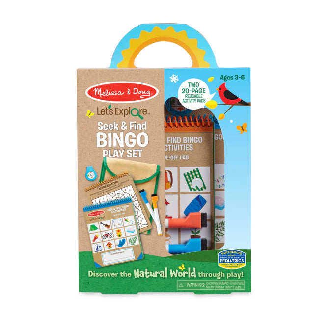 Melissa & Doug - Let's Explore Seek & Find Bingo Play Set – Gifts on First