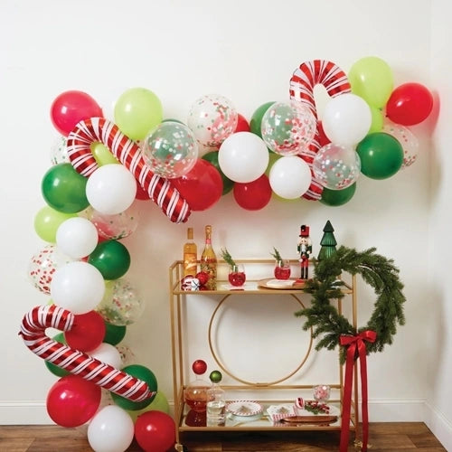 C.R. Gibson - CANDY CANE HOLIDAY BALLOON GARLAND