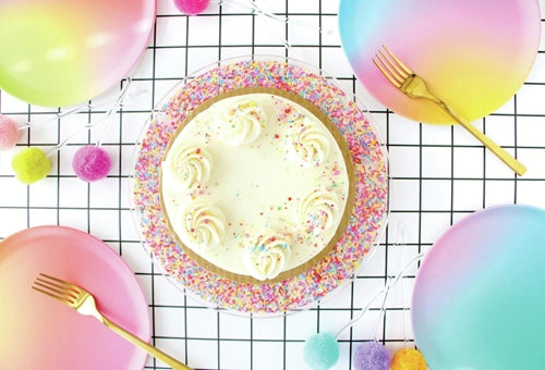 C.R. Gibson - KAILO CHIC ACRYLIC SPRINKLES CAKE PLATE