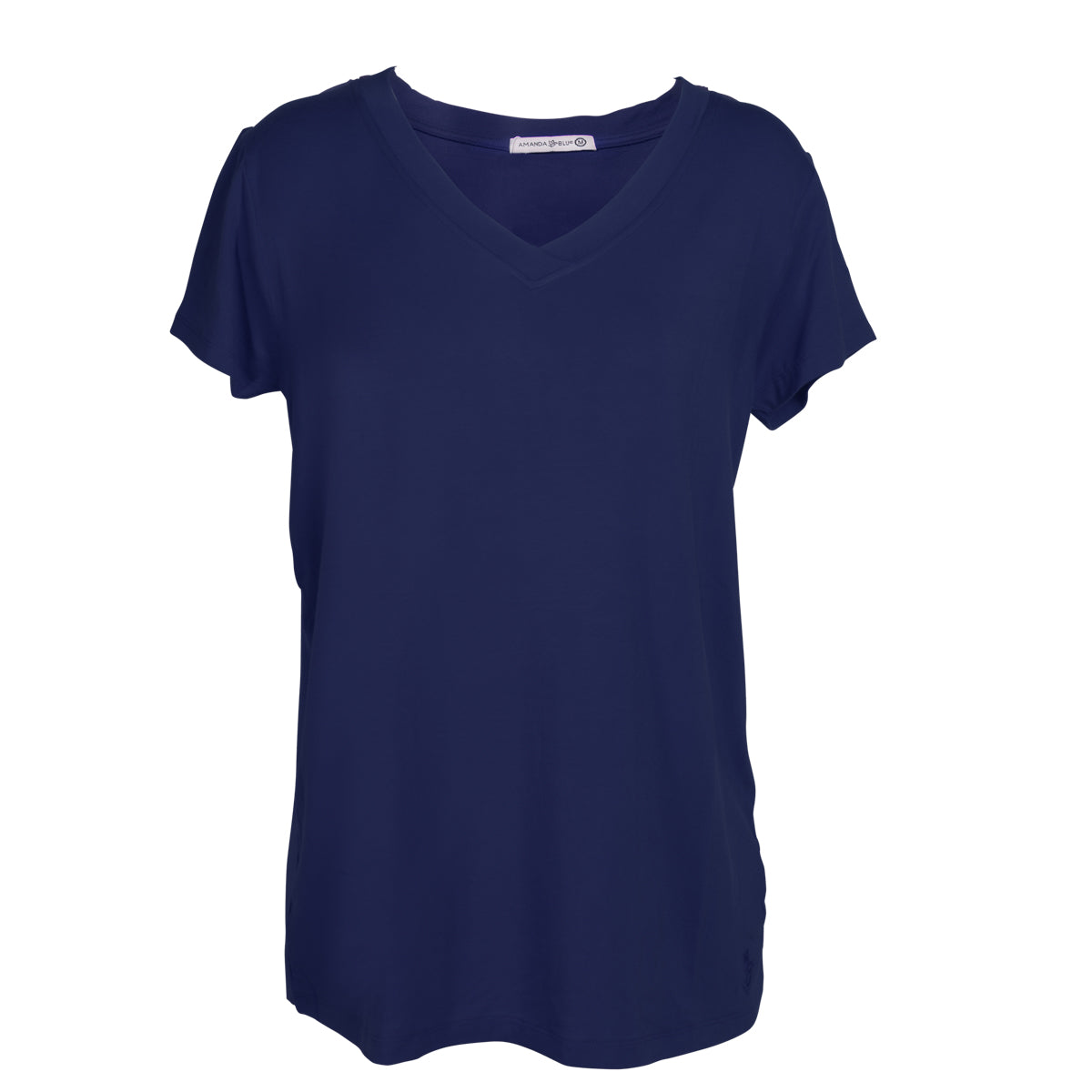 Amanda Blu - Nightfall Short Sleeve V Neck Tee