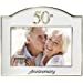 Malden - Silver 50th Anniversary Picture Frame