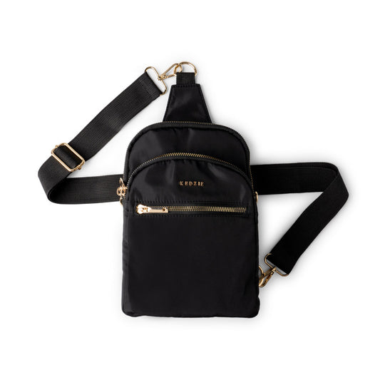 Kedzie - Roundtrip Convertible Crossbody - Black