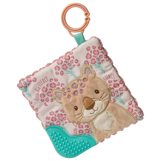 Mary Meyer - Little But Fierce Leopard Crinkle Teether – 6×6″