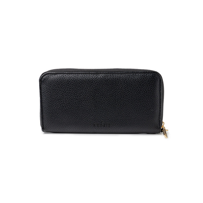 Kedzie - Eclipse Convertible Zip Around Clutch - Black