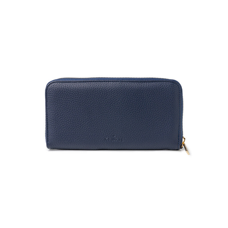 Kedzie - Eclipse Convertible Zip Around Clutch - Navy