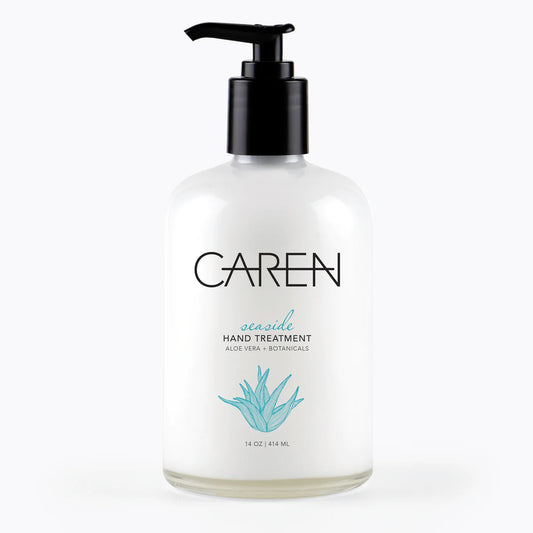 Caren - Hand Treatment - Seaside - 14 oz Glass Bottle