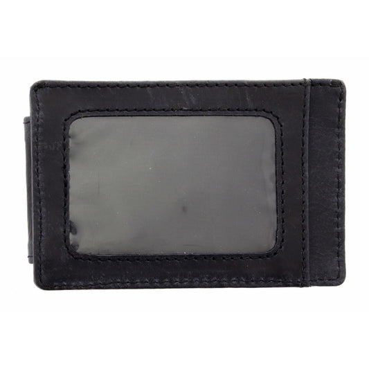 Jane Marie - Men's Money Clip Leather Wallet