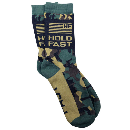 Kerusso - HOLD FAST Socks Camo Flag