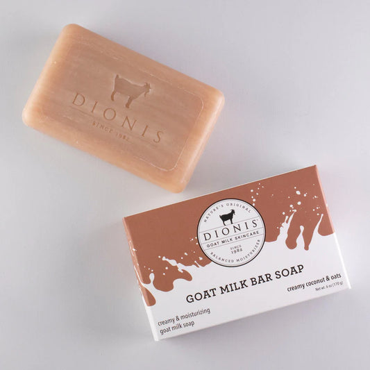 Dionis - Creamy Coconut & Oats Goat Milk Bar Soap