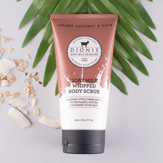 Dionis - Creamy Coconut & Oats Whipped Goat Milk Body Scrub