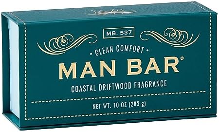 Man Bar - Clean Comfort Coastal Driftwood