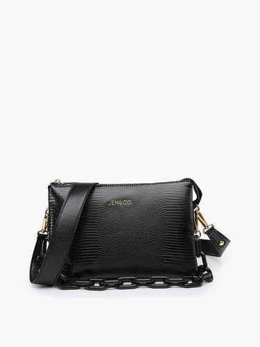 Jen & Co. - Izzy Lizard Crossbody