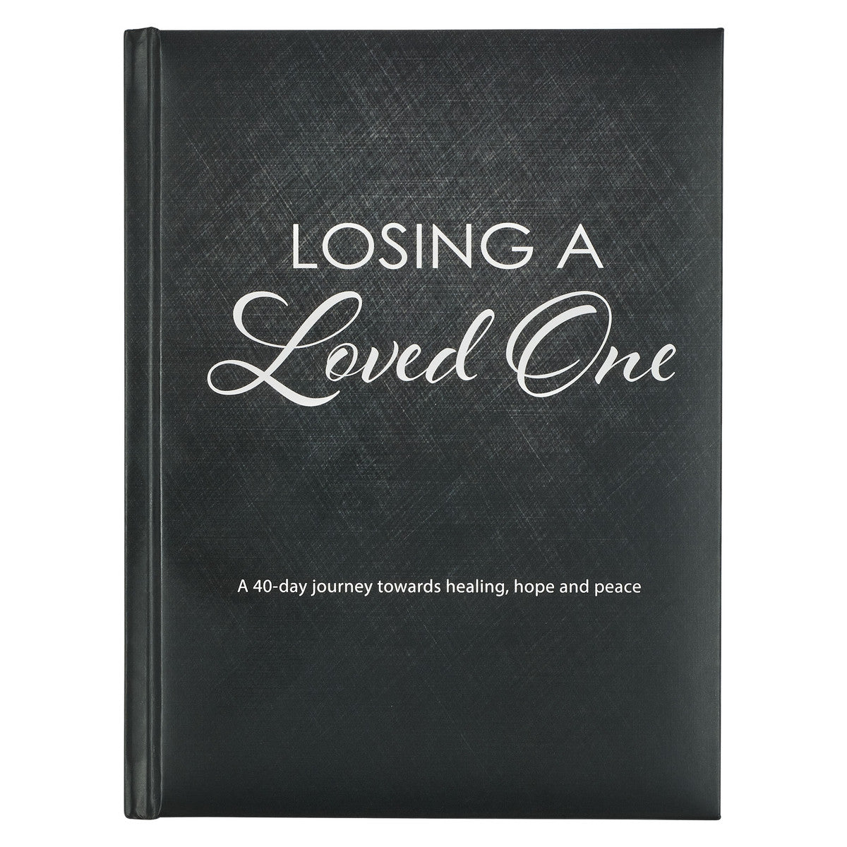 Christian Art Gifts - Losing a Loved One Black Hardcover Devotional