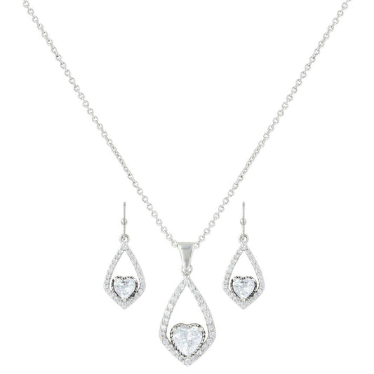 Montana Silversmith - Hearts on a Swing Jewelry Set