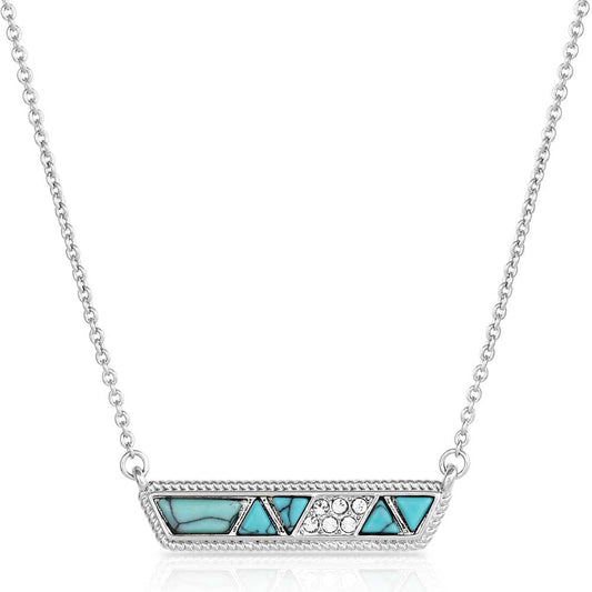 Montana Silversmith - High Noon Cobblestone Bar Necklace