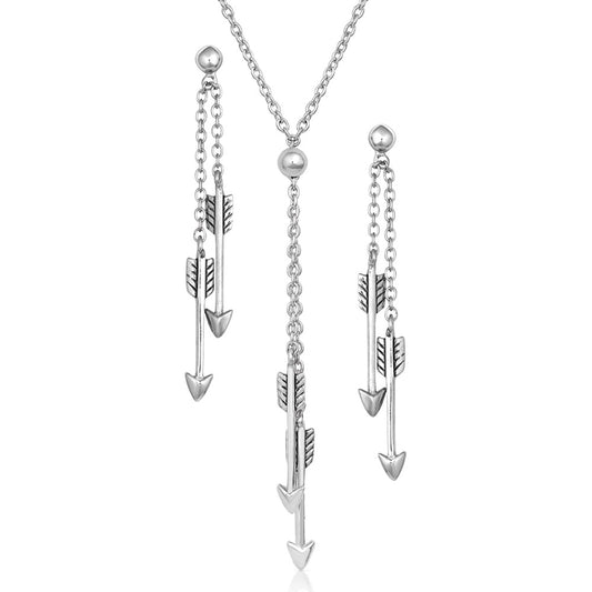 Montana Silversmith - Doubling Down Arrow Jewelry Set