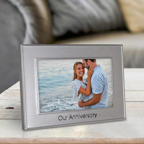 Malden - 4x6 Our Anniversary Picture Frame