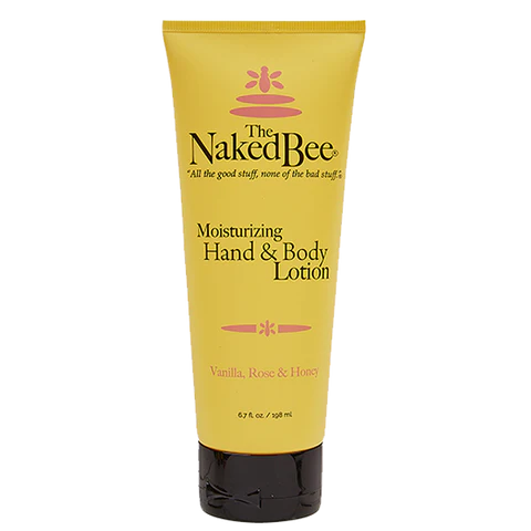 Naked Bee - Vanilla, Rose & Honey Hand & Body Lotion 6.7oz