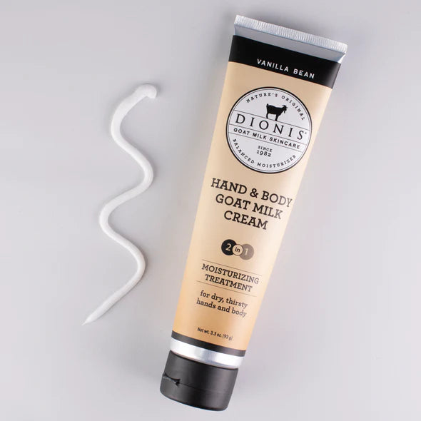 Dionis - Vanilla Bean Hand & Body Goat Milk Cream