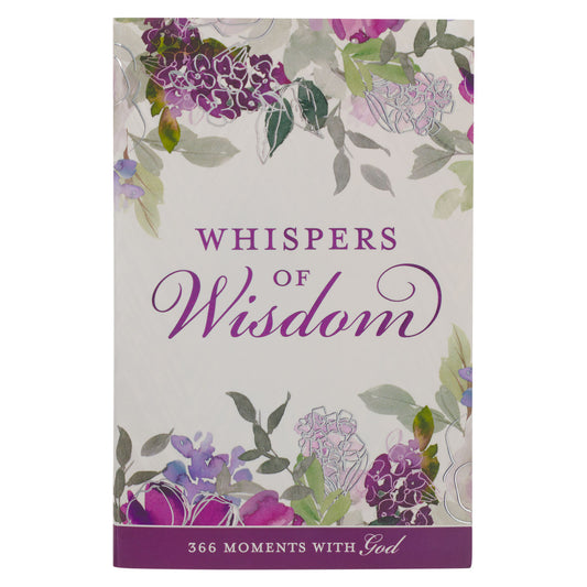 Christian Art Gifts - Whispers of Wisdom Softcover Devotional