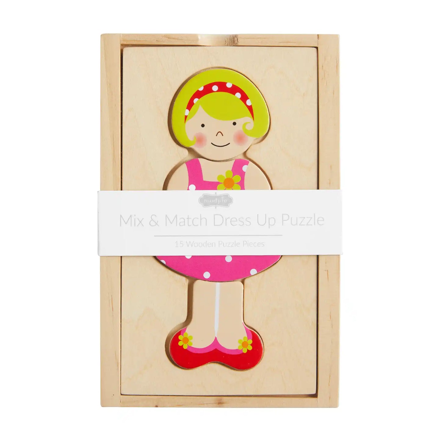 Mud Pie - Mix & Match Dress Up Puzzle - Girl