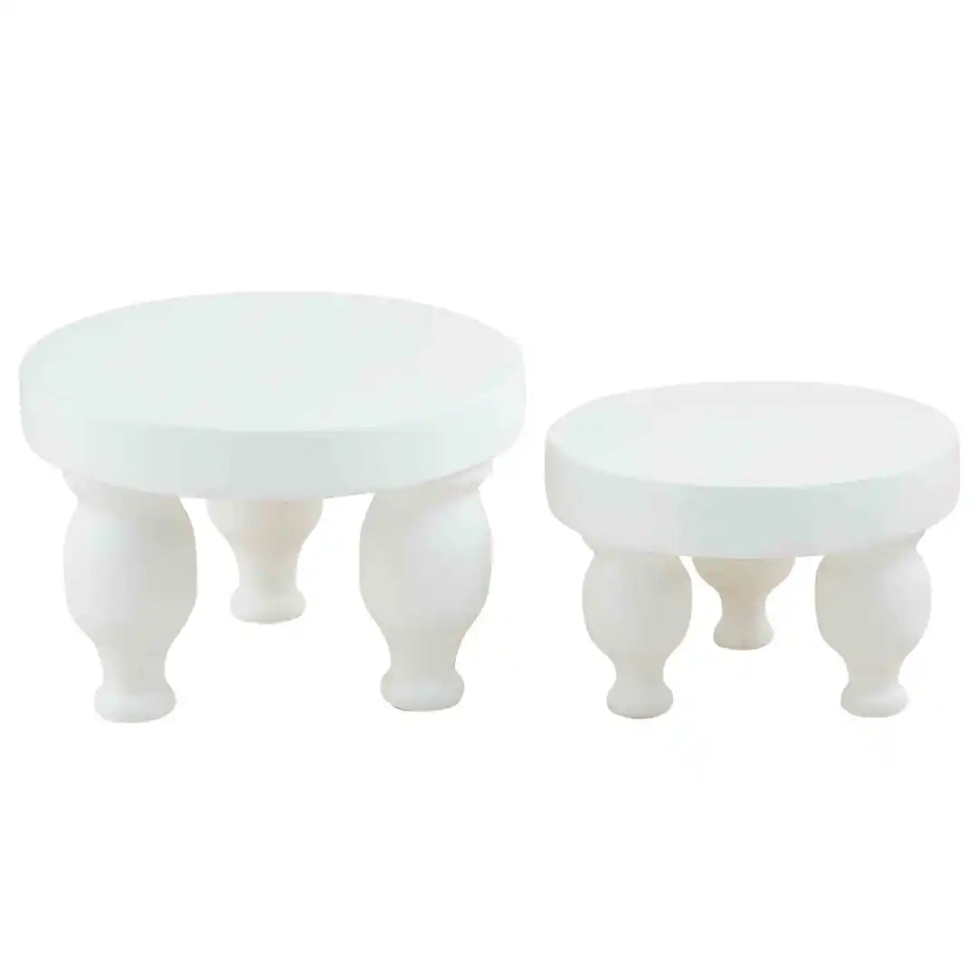 Mud Pie - WHITE RISER SET