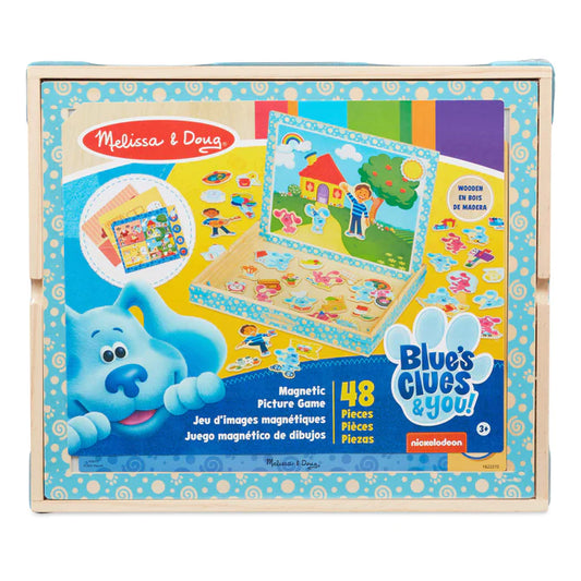 Melissa & Doug - Blue's Clues & You! Wooden Magnetic Picture Game