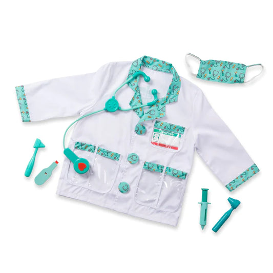 Melissa & Doug - Doctor Role Play Costume Set