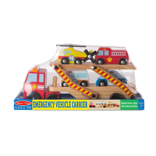 Melissa & Doug - Emergency Vehicle Carrier