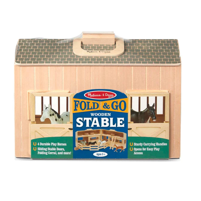 Melissa & Doug - Fold & Go Stable