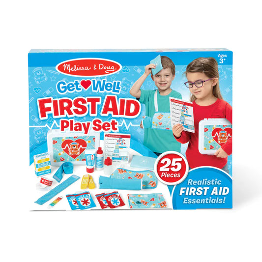 Melissa & Doug - Get Well First Aid Kit Play Set