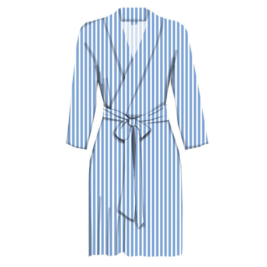 Jane Marie - PIN STRIPE ROBE