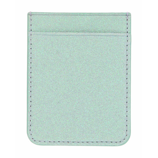 Jane Marie - MINT GLITTER PHONE WALLET