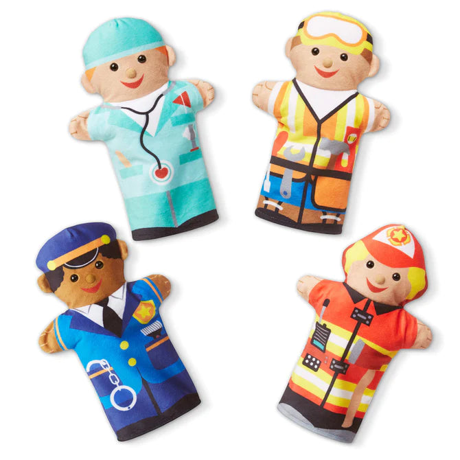 Melissa & Doug - Jolly Helpers Hand Puppets