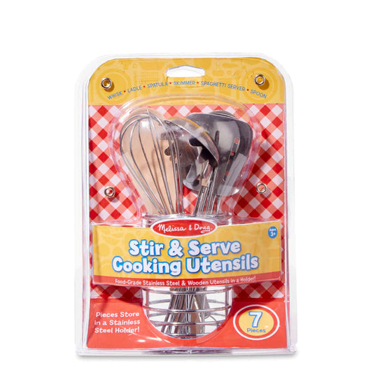 Melissa & Doug - Stir & Serve Cooking Utensils