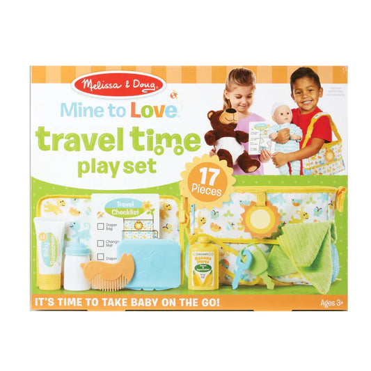 Melissa & Doug- Mine to Love Travel Time Play Set