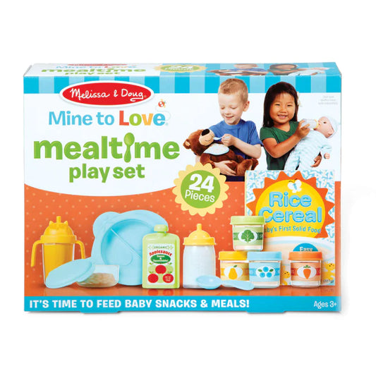 Melissa & Doug - Mine to Love Mealtime Play Set