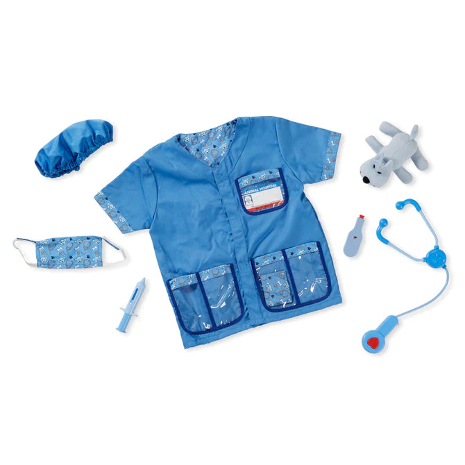 Melissa & Doug - Veterinarian Role Play Costume Set