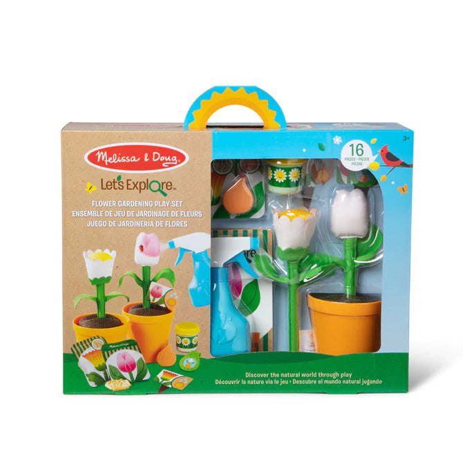 Melissa & Doug - Let's Explore Flower Gardening Play Set