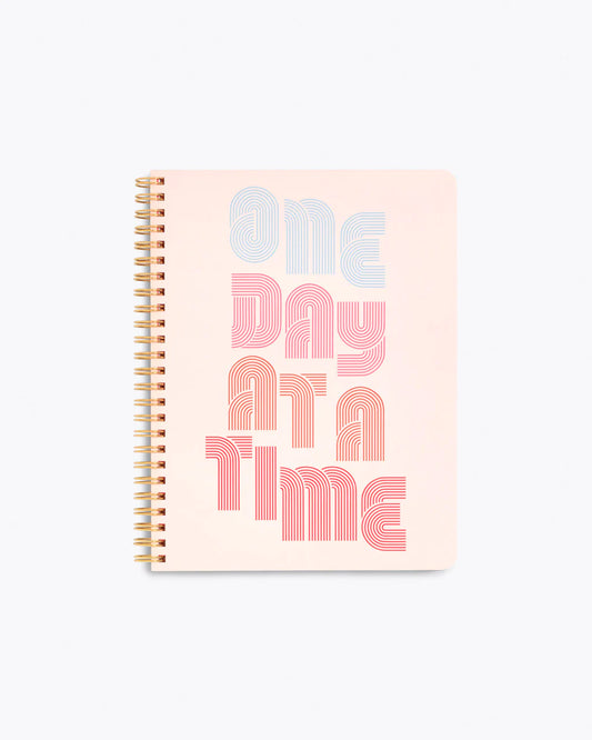 Ban.do Rough Draft Mini Notebook - One Day At A Time